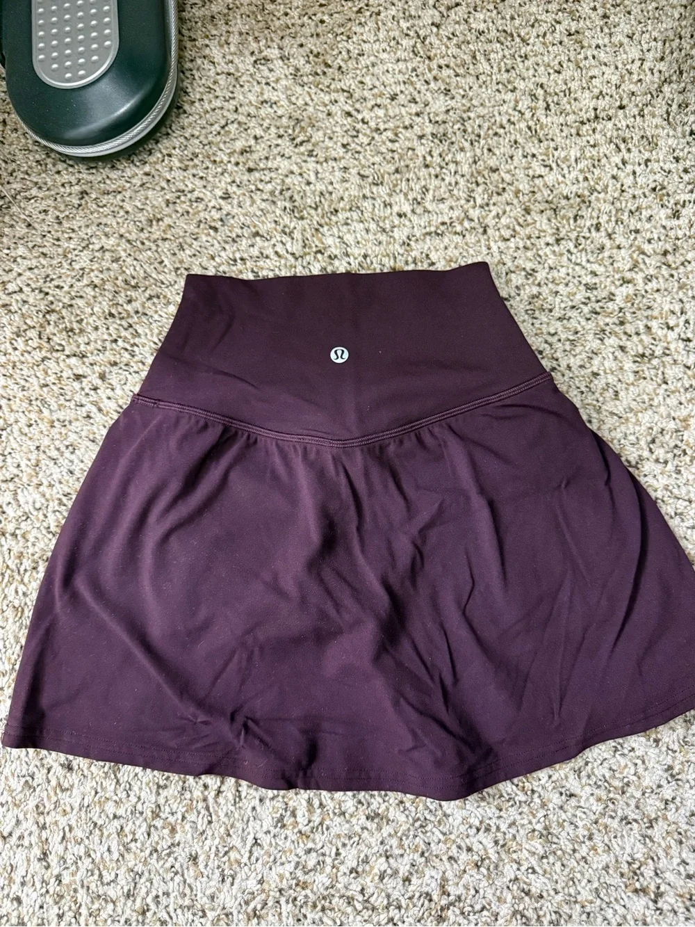 lululemon athletica Black Plum Align High-Rise Skirt⭐️ Size 2⭐️ Worn once⭐️